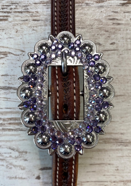 Glitzer Buckle Dot lavender